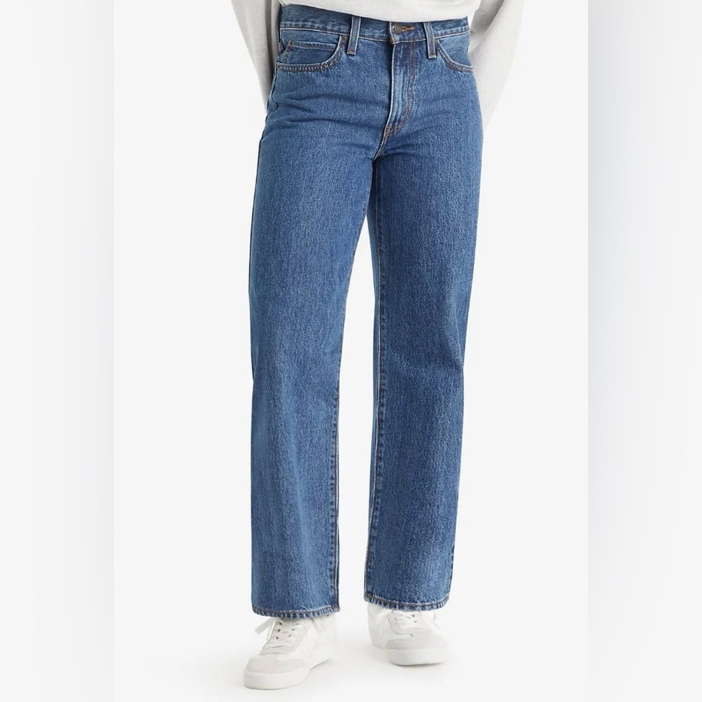 NWT NEW Levi's Women's '94 Baggy Jeans Pants Dark Stonewash 32 x 31 Straight Leg